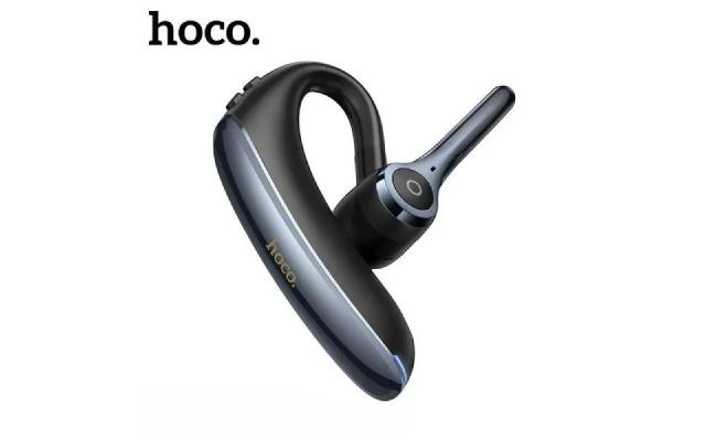 HOCO E90 Single Earbud ENC Noise Reduction Glandular Earbud with Two Microphones, up to 23 Hour Play Time. HI-FI Audio, Black